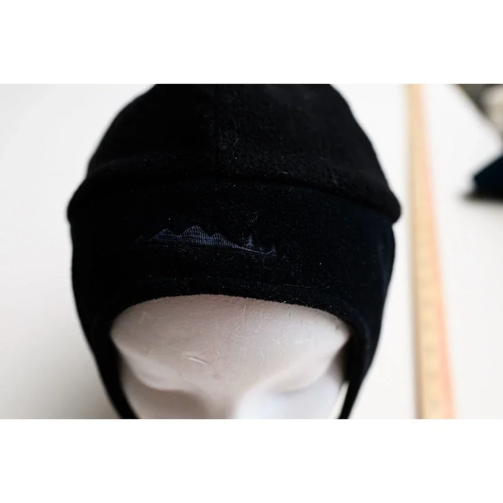 Hytrel Black M Hat ear flaps ski snowboarding winter